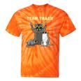 Team Trash Animals Tie-Dye Shirt | Fun Garbage Gang Tee Orange Tie-Dye