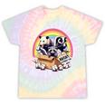 Adopt Street Animal Fun Vintage Tie-Dye Unisex T-Shirt Hazy Rainbow Tie-Dye