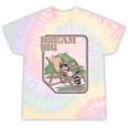 Dream Big Raccoon Tie-Dye T-Shirt - Fun & Whimsical Design Hazy Rainbow Tie-Dye