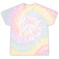 Gothic Raccoon Tie-Dye T-Shirt - Quirky Trash Eater Theme Hazy Rainbow Tie-Dye