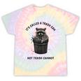 Raccoon Dad Tie-Dye T-Shirt | Fun Father's Day Gift Hazy Rainbow Tie-Dye