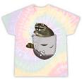 Raccoon Lover Tie-Dye T-Shirt | Quirky Animal Pocket Design Hazy Rainbow Tie-Dye