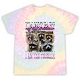 Raccoon Meme Tie-Dye Shirt - Quirky Expression for Casual Wear Hazy Rainbow Tie-Dye