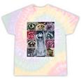 Raccoon Meme Tie-Dye T-Shirt - Fun Unisex Animal Tee Hazy Rainbow Tie-Dye