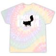 Raccoon Mom Tie-Dye T-Shirt - Animal Lover's Casual Tee Hazy Rainbow Tie-Dye