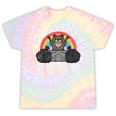 Raccoon Tie-Dye T-Shirt for Men, Women & Kids - Fun Animal Design Hazy Rainbow Tie-Dye