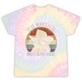 Raccoon Trash Panda Tie-Dye T-Shirt - Unisex Fun Design Hazy Rainbow Tie-Dye