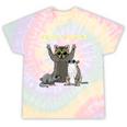 Team Trash Animals Tie-Dye Shirt | Fun Garbage Gang Tee Hazy Rainbow Tie-Dye