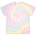Workout Gym Raccoon Tie-Dye T-Shirt | Fun Fitness Motivation Hazy Rainbow Tie-Dye