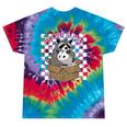 Adopt a Cat Team | Tie-Dye T-Shirt | Raccoon & Opossum Design Festival Tie-Dye