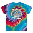 Autism Awareness Tie-Dye T-Shirt | Fun Raccoon Meme Design Festival Tie-Dye