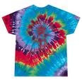 Cowboy Raccoon Tie-Dye T-Shirt - Humorous Western Style Festival Tie-Dye