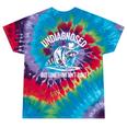 Cowboy Raccoon Tie-Dye T-Shirt - Quirky Unisex Tee for Animal Lovers Festival Tie-Dye