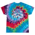 Cute Baby Raccoon Tie-Dye T-Shirt - Unique Style Expression Festival Tie-Dye