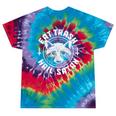 Gothic Raccoon Tie-Dye T-Shirt - Quirky Trash Eater Theme Festival Tie-Dye