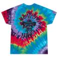 Howdy Cowboy Raccoon Tie-Dye T-Shirt - Unisex Animal Theme Festival Tie-Dye