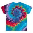 Moody Raccoon Tie-Dye Unisex T-Shirt | Fun Trash Panda Meme Festival Tie-Dye