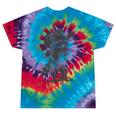 Raccoon Cowboy Tie-Dye T-Shirt for Men & Women | Graphic Meme Style Festival Tie-Dye