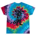 Raccoon Cowboy Western Tie-Dye T-Shirt | Fun Country Style Festival Tie-Dye