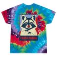 Raccoon Lover Tie-Dye T-Shirt - Fun Animal Print for Collections Festival Tie-Dye
