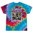 Raccoon Meme Tie-Dye Shirt - Quirky Expression for Casual Wear Festival Tie-Dye
