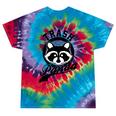Raccoon Meme Tie-Dye T-Shirt - Cute Trash Panda Theme, Unisex Tee Festival Tie-Dye