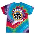 Raccoon Tie-Dye T-Shirt | Cute Trash Panda Design | Cartoon Style Festival Tie-Dye