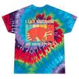 Raccoon Tie-Dye T-Shirt for Introverted Raccoon Lovers | Unisex Festival Tie-Dye