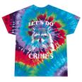 Raccoon Tie-Dye T-Shirt for Men | Quirky Animal Fun Theme Festival Tie-Dye