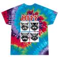 Raccoon Tie-Dye T-Shirt | Rock Concert Fun for All Ages Festival Tie-Dye
