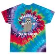 Raccoon Trash Panda | Tie-Dye Gym T-Shirt for Workout Enthusiasts Festival Tie-Dye