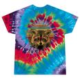Raccoon Trash Panda Tie-Dye Kids T-Shirt | Fun Animal Design Festival Tie-Dye