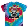 Retro Raccoon Tie-Dye T-Shirt - Vintage Style for All Ages Festival Tie-Dye