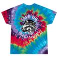 Save The Trash Pandas Raccoon Animal Lover Tie-Dye T-Shirts Festival Tie-Dye