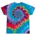Stay Trashy Raccoon Tie-Dye T-Shirt - Feminine Halloween Fun Festival Tie-Dye