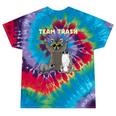 Team Trash Animals Tie-Dye Shirt | Fun Garbage Gang Tee Festival Tie-Dye