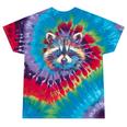 Watercolor Raccoon Unisex T-Shirt - Modern Tie-Dye Style | All-Season Wear Festival Tie-Dye