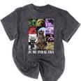 In My Feral Era Raccoon T-Shirt | Funny Meme | Mineral Wash Unisex Tee Mineral Black
