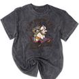 Mineral Wash Raccoon & Possum Tee - Unisex Eco-Friendly Statement Mineral Black