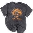 Out of Breath Hiking Society T-Shirt | Raccoon Vintage | Mineral Wash Mineral Black