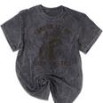 Raccoon 'Hang On' Sarcastic Tee - Unisex Mineral Wash Shirt Mineral Black