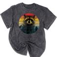 Raccoon For Mapache Marten Raccoon Mineral Wash Tshirts Mineral Black