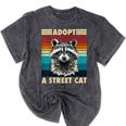 Vintage Raccoon T-Shirt - Retro Style for All Ages Mineral Black