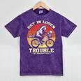 Get In Loser Raccoon & Opossum Unisex T-Shirt - Fun Animal Theme Mineral Purple