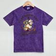 Mineral Wash Raccoon & Possum Tee - Unisex Eco-Friendly Statement Mineral Purple