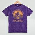Out of Breath Hiking Society T-Shirt | Raccoon Vintage | Mineral Wash Mineral Purple