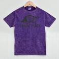 Raccoon Apparel & Trash Panda Modern Animal Print Grey T-Shirt Small Short Sleeve Pull On Classic Fit All Seasons Mineral Wash Tshirts Mineral Purple