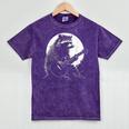 Raccoon Guitarist Tee - Mineral Wash T-Shirt | Moonlit Music Meme Mineral Purple