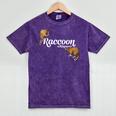 Raccoon Whisperer Unisex T-Shirt | Cute Mineral Wash for Lovers Mineral Purple