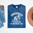 Cowboy Raccoon Mineral Wash T-Shirt - Quirky Unisex Style Mineral Navy